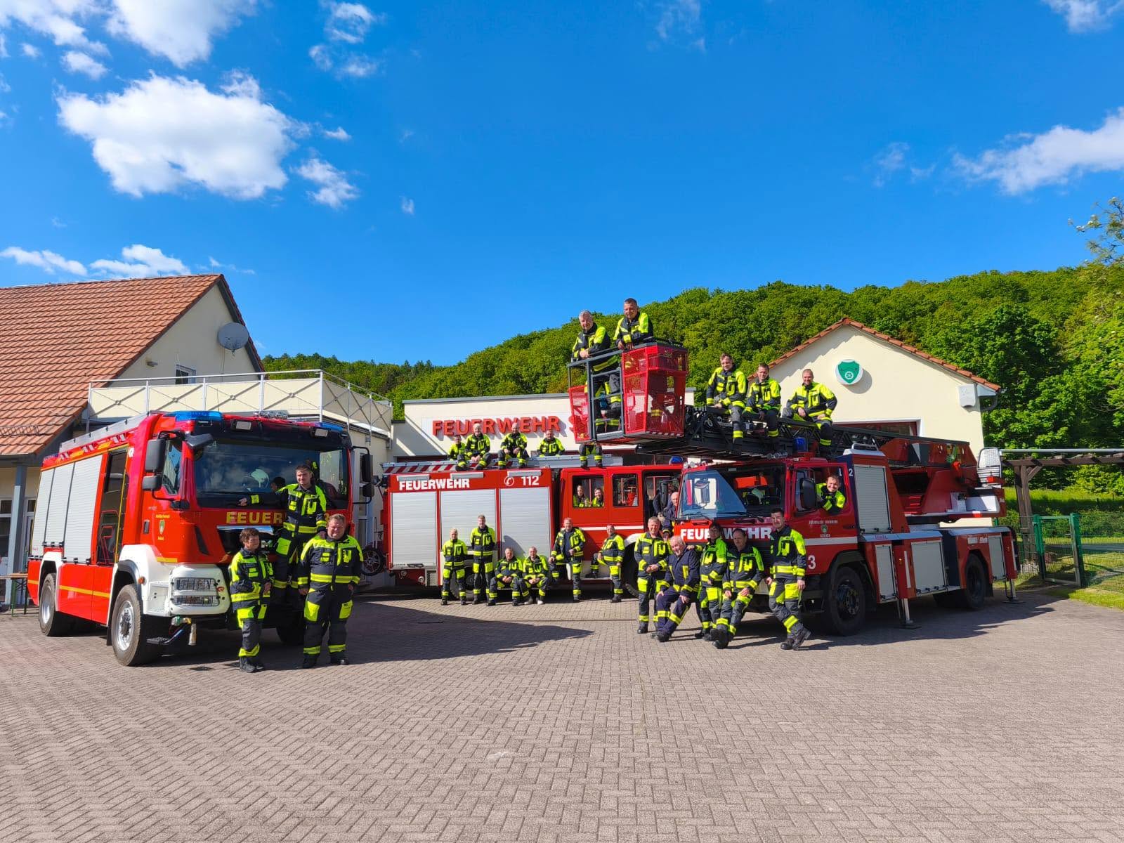 Feuerwehr Seebach - Mannschaftsfoto