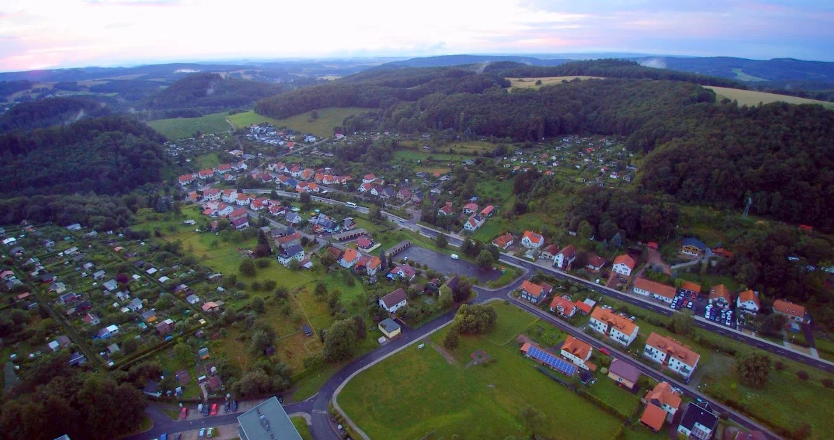 Luftaufnahme von Seebach Am Stein