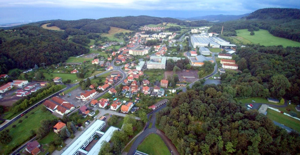 Luftaufnahme von Seebach